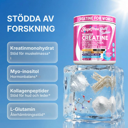 ShapePrime® Shelf Builder | All-in-One-kreatinkomplex för kvinnor