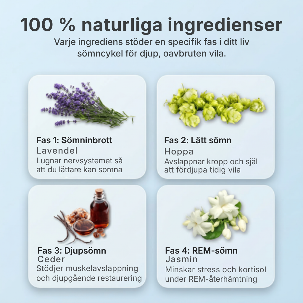 Noxora® | En perfekt vilsam sömn och morgnar fulla av energi