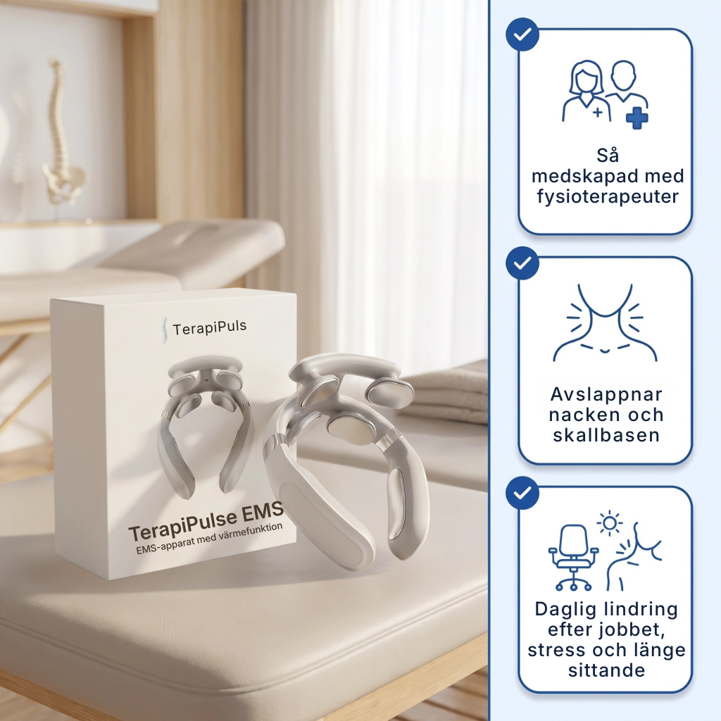 TerapiPuls® | Massage, elektriska impulser och terapeutisk värme