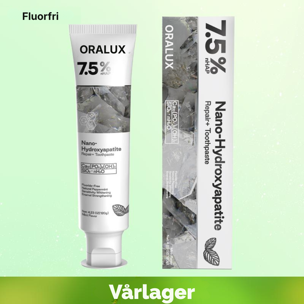 Oralux® | Remineraliserande tandkräm med hydroxiapatit
