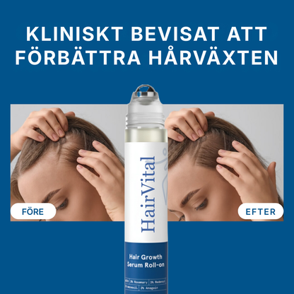 HairVital® | Roll-on-serum för hårväxt