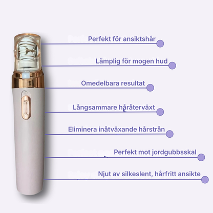 Glabra® | Effektiv hårborttagning i ansiktet utan inåtväxande hårstrån