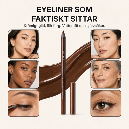 Linelle® Vattenfast eyelinerpenna som inte kladdar
