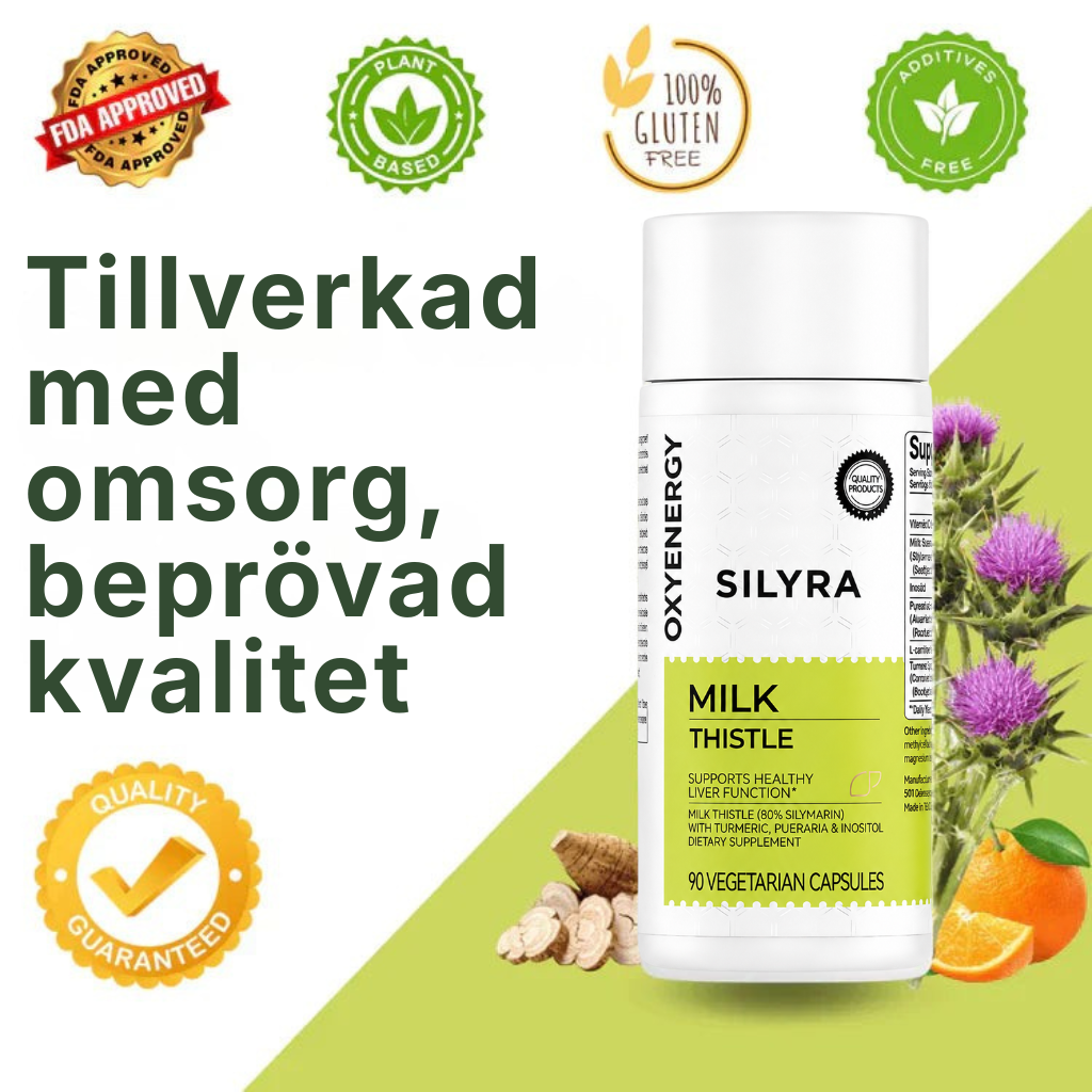 Silyra® | Avancerat leverstöd med mariatistel