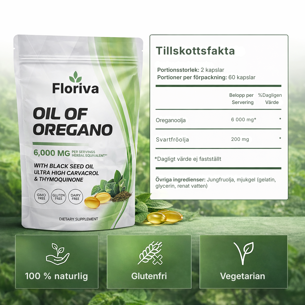 Floriva® | Naturlig rening och tarmstöd