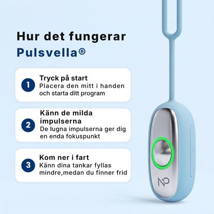 Pulsvella® Lugnande teknik för er som kämpar med rastlöshet, sömnproblem eller tankar