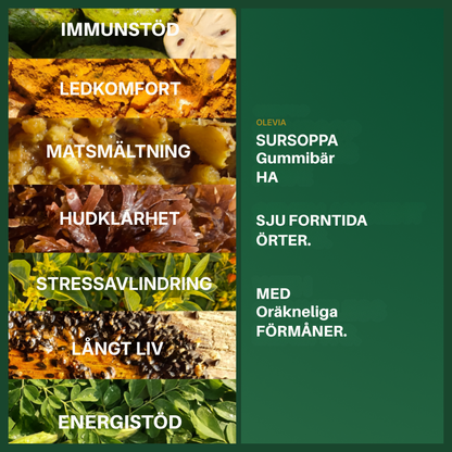 Olevia® | Soursop-gummibonbons 20-i-1