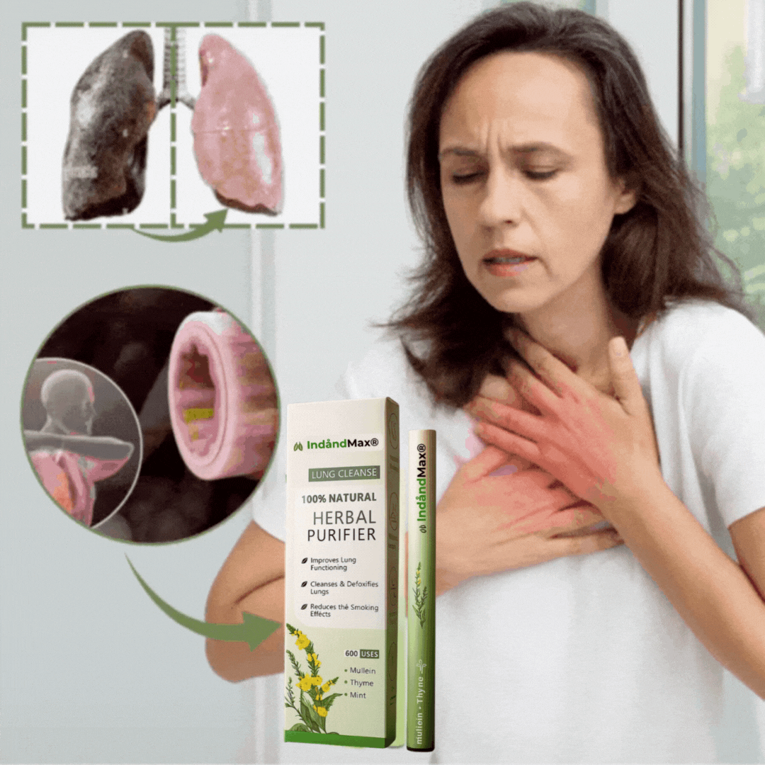 IndåndMax® | Lung Hälsa Inhalator - Rensa luftvägarna och förbättra andningen med 98 % på 7 dagar!