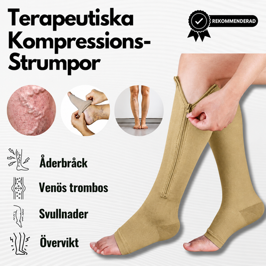 VenoStöd® Terapeutiska kompressionsstrumpor