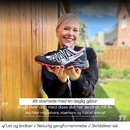 GåFrit | Ergonomiska, smärtlindrande trekking- och vandraskor