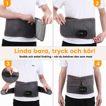 Den Hatch-bältet® | Den ultimata trippelbehandlingen som kombinerar tre kliniskt beprövade terapier för att bekämpa ryggsmärtor!