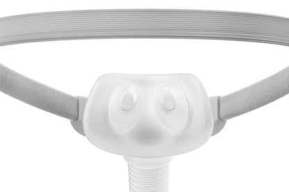 Näsiva® | CPAP-näskuddsmask med AutoLock-huvudband – stabil och bekväm passform