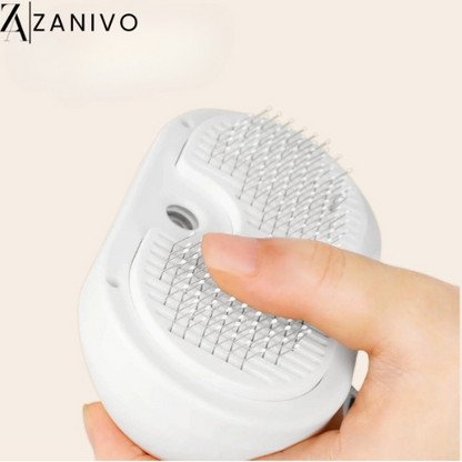 Silkepels® Steami Pro | Professionell pälsvårdsborste för husdjur