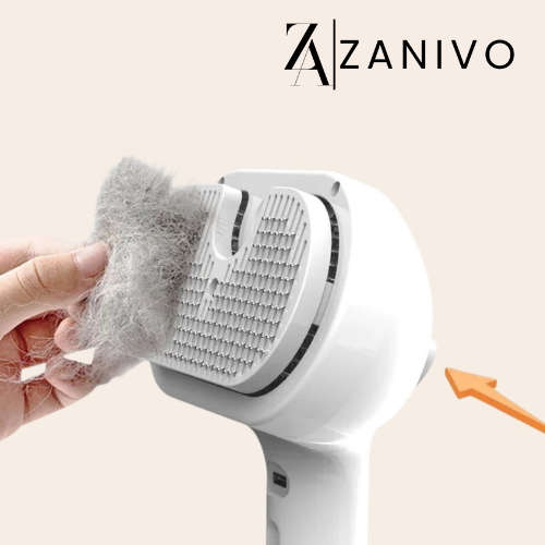 Silkepels® Steami Pro | Professionell pälsvårdsborste för husdjur