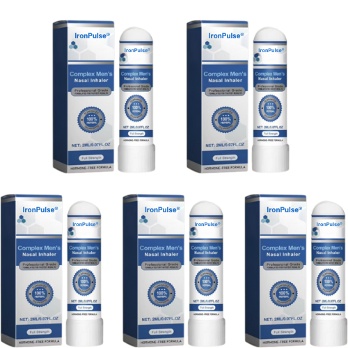 IronPulse® Inhalator | Stenhårda erektioner på 5 minuter – helt utan piller!