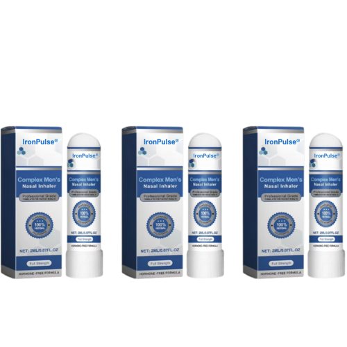 IronPulse® Inhalator | Stenhårda erektioner på 5 minuter – helt utan piller!