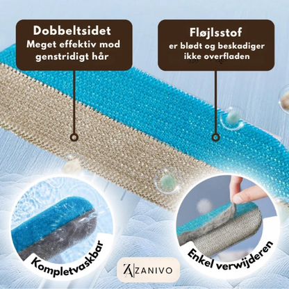 SilkRen® MultiSwipe Pro | 3-i-1 Djurhårborttagare