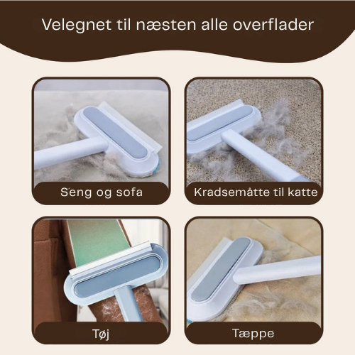 SilkRen® MultiSwipe Pro | 3-i-1 Djurhårborttagare