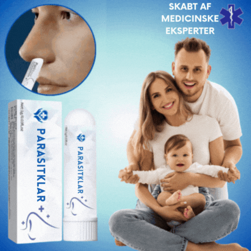 ParasitKlar® | Parasits dödande inhalator | Eliminera alla typer av parasiter på bara 1 vecka
