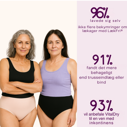 LækFri® | Läckagesäkert underkläder (3-pack)