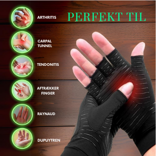 RoHånd® | Terapihandskar av koppar för handsmärtor