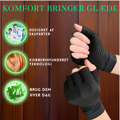 RoHånd® | Terapihandskar av koppar för handsmärtor