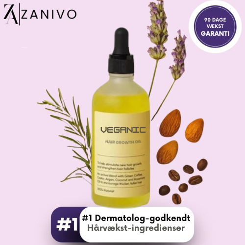 Veganic® | 100% Naturlig Hårväxtolja