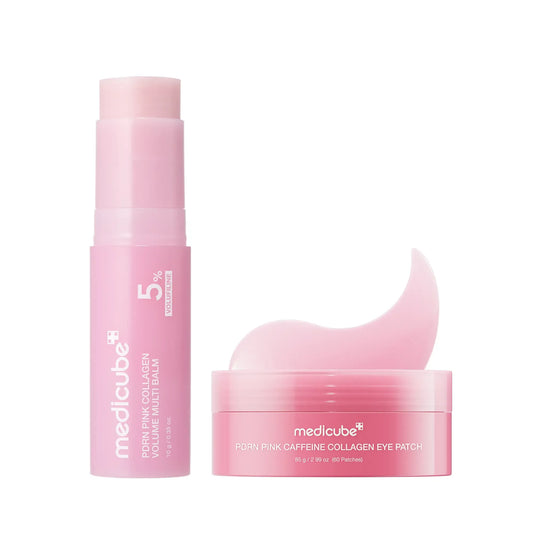 [NYHET] PDRN Pink Caffeine Collagen Eye Patch + PDRN Pink Collagen Volume Multi Balm
