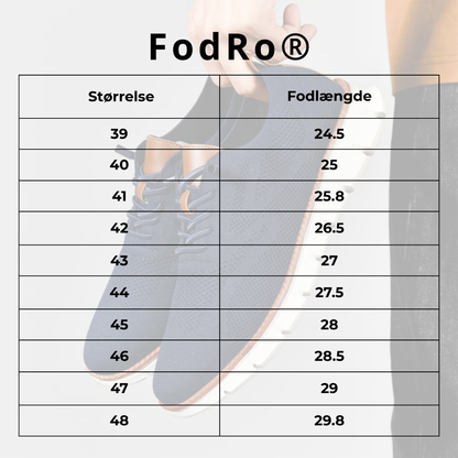 FodRo® | Ultra-komfortabla Ortopediska Skor