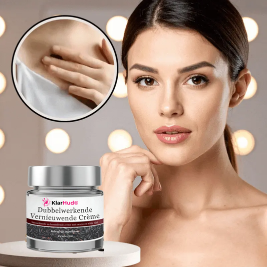 KlarHud® Dual Action Renewal Cream | Slätare och klarare hud på bara 5 dagar