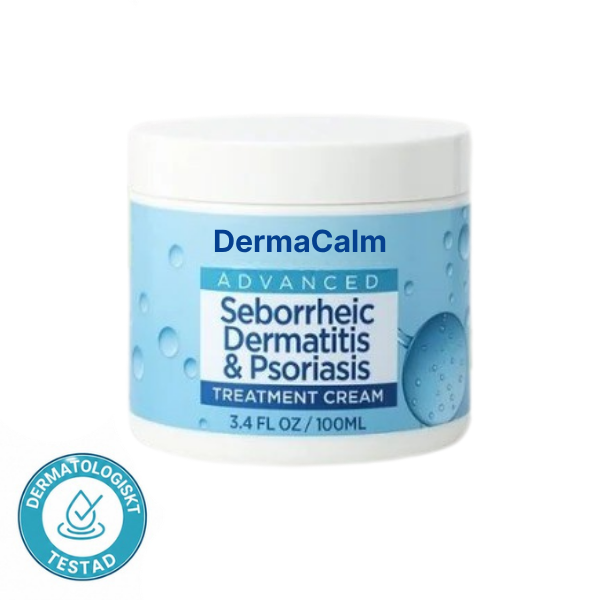 DermaCalm® | Kräm mot seborroisk dermatit, hårbottenbehandling mot psoriasis, torr hårbotten och mjäll, klådstillande kräm för lindrande effekt