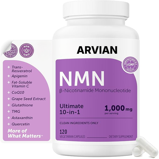 Arvian® NMN Complex | 1000 mg för cellenergi och toppkapacitet