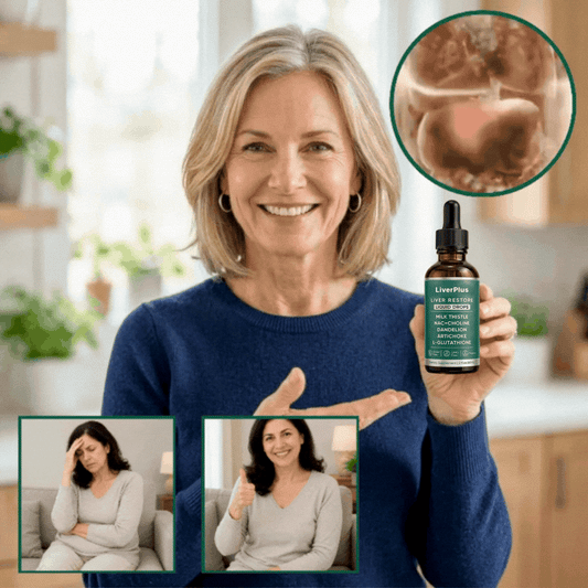 LiverPlus® | Varför du känner dig trött, tung och uppsvälld efter att ha ätit — och hur leverdroppar kan vända på detta på 7 dagar
