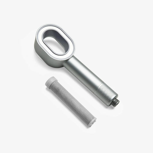 SpaDusch® Duschmunstycke med filter | reducerar kalk, PFAS, tungmetaller och orenheter för friskare hud och hår
